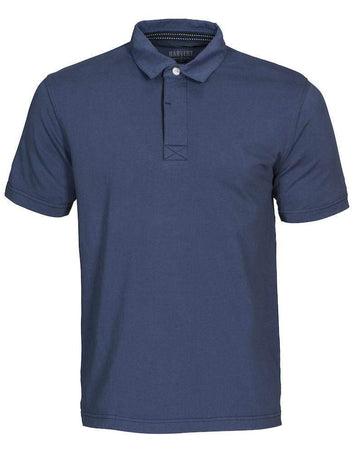 AMHERST-Herren Polo im T-Shirt Style aus Single Jersey, aber mit geripptem Kragen - WERBE-WELT.SHOP